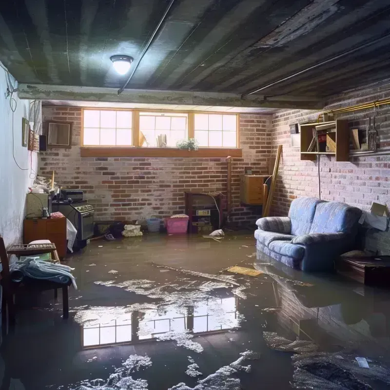 Flooded Basement Cleanup in Wilson, NY